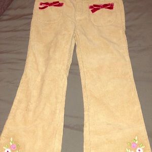 Corduroy girls pants gymboree used
